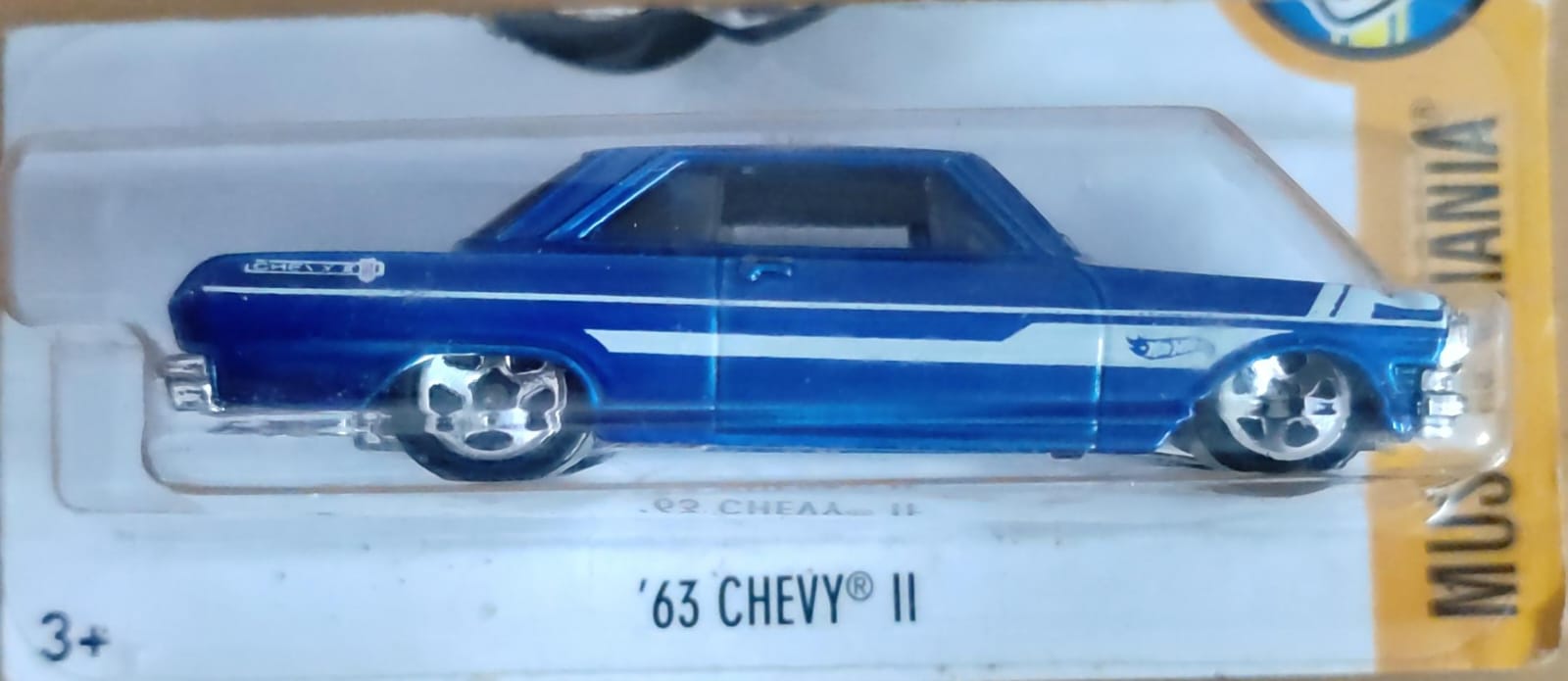 WhatsApp Image 2026-08-06 at 9.17.04 PM Hot Wheels - Chevy II 63 (Cut Card). - Image 1
