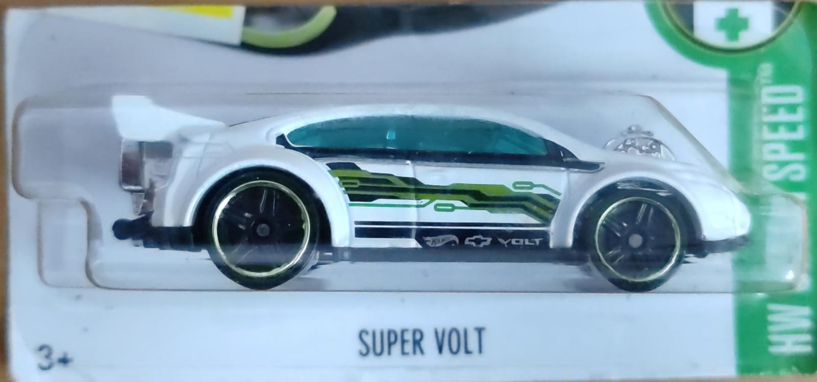 WhatsApp Image 2026-08-06 at 9.17.10 PM Hot Wheels - Super Volt White (Cut Card). - Image 1