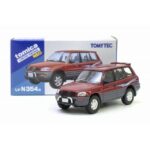 Tomica Limited Vintage - Toyota RAV4L V, Wine/Gray, 1995 Model (LV-N354a).