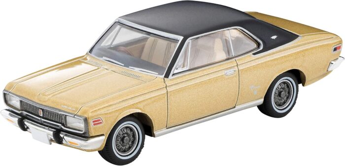 Tomica Limited Vintage LV-192b Toyota Crown Hardtop Super Deluxe 1970 Yellow Metallic - Image 2