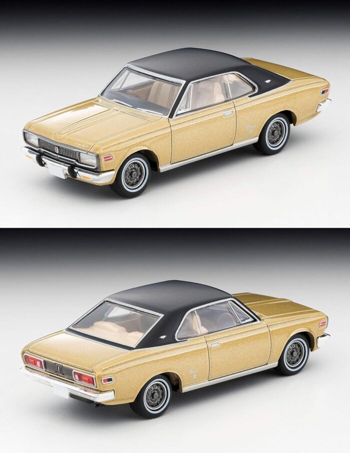 Tomica Limited Vintage LV-192b Toyota Crown Hardtop Super Deluxe 1970 Yellow Metallic - Image 3
