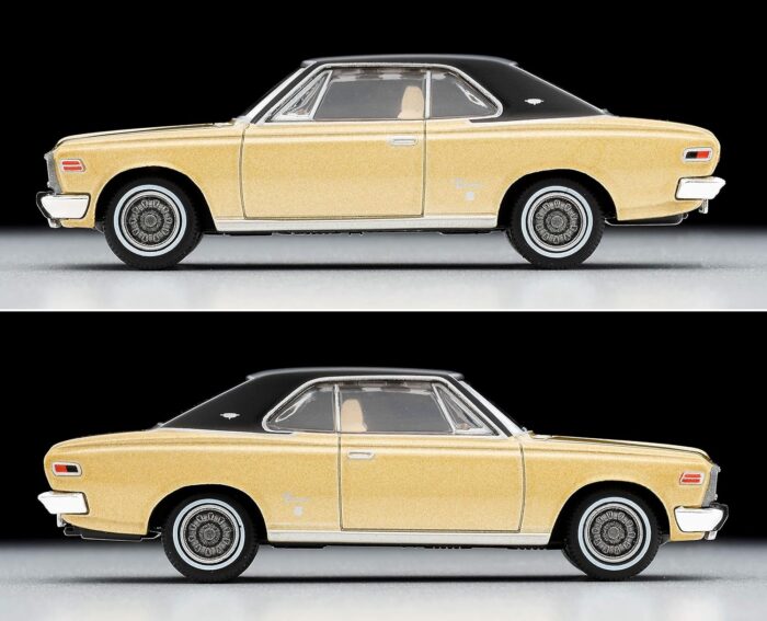 Tomica Limited Vintage LV-192b Toyota Crown Hardtop Super Deluxe 1970 Yellow Metallic - Image 4