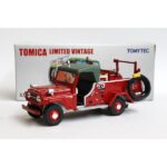 Tomica Limited Vintage LV-31b Nissan Patrol Takasaki City Fire Department Truck (Red)