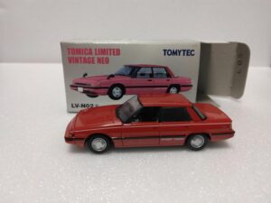 Tomica Limited Vintage NEO LV-N02a Mazda Cosmo Red - Image 2