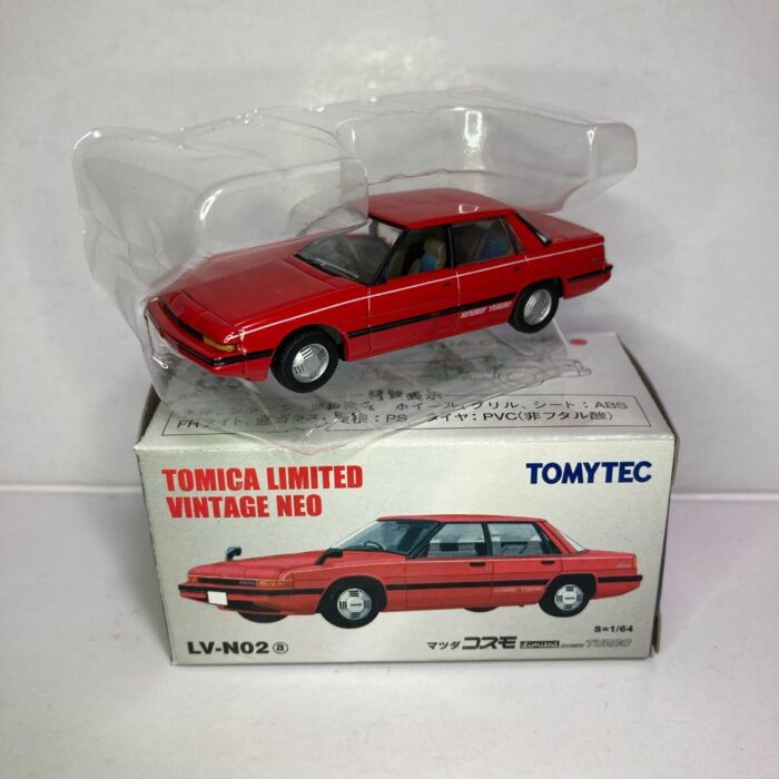 Tomica Limited Vintage NEO LV-N02a Mazda Cosmo Red - Image 7