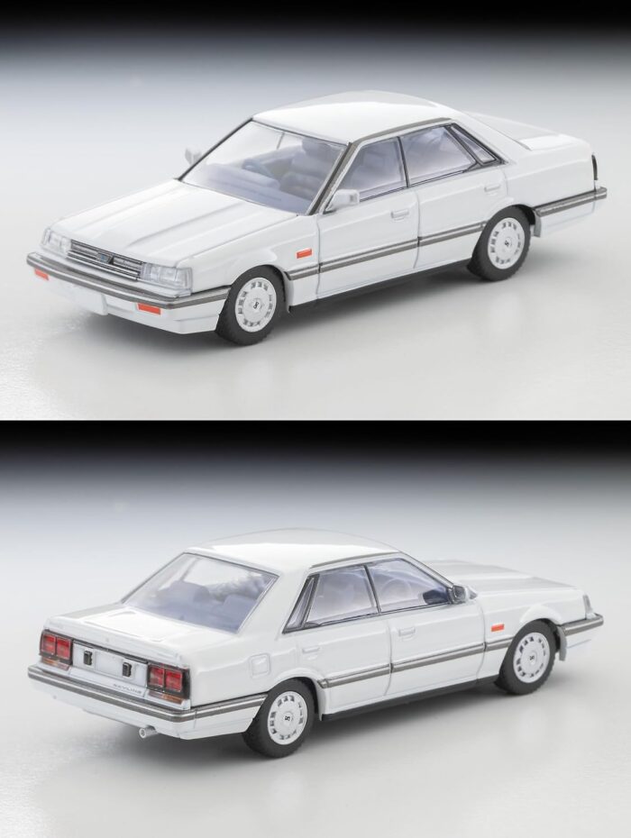 Tomica Limited Vintage Neo LV-N351a Nissan Skyline 4-Door HT 1800 Passage White - Image 3