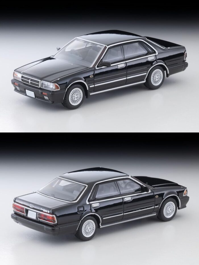 Tomica Limited Vintage Neo LV-N368a Nissan Cedric HT V20 Twin Cam Turbo Grand Turismo Black SV - Image 3
