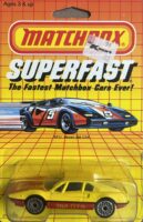 Matchbox Superfast - Ferrari 308 GTB (SF11) 1985 Card.