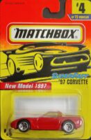 Matchbox Superfast # 4 - 97 Corvette (MB295).