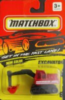 Matchbox - Excavator (MB032) [Bad Card].
