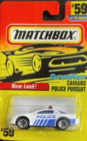 Matchbox Superfast # 59 - Camaro Police Pursuit (01759).