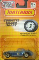 Matchbox - Corvette Grand Sport (1702) [Imported - Bad card].
