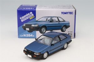 Tomica Limited Vintage – Toyota Corolla Levin 2-Door GT Blue 1983 (LV-N284d).